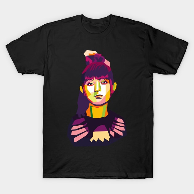 metal baby suzuka T-Shirt by cool pop art house